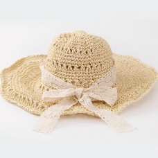 Mujer Hat Wide Brim Straw Beach Hats Outdoor Floppy Foldable Cap Sun Protection  eb-69527304